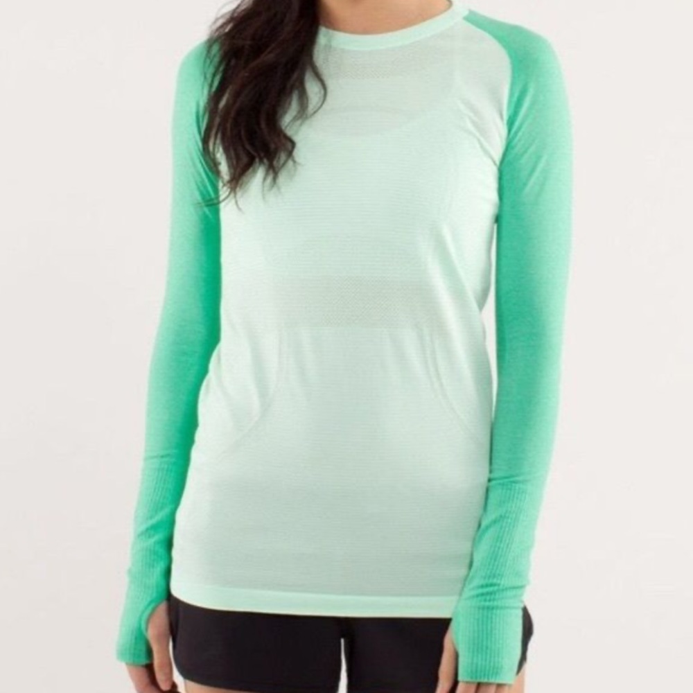 NWOT Lululemon Green Top Size 4